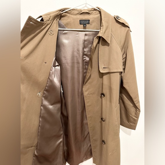 Topshop Classic Trench Coat - Picture 6 of 6